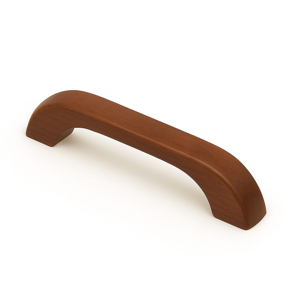 Poignée 150mm en bois foncé