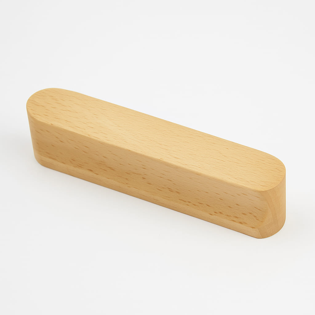 Poignée 100mm en bois clair