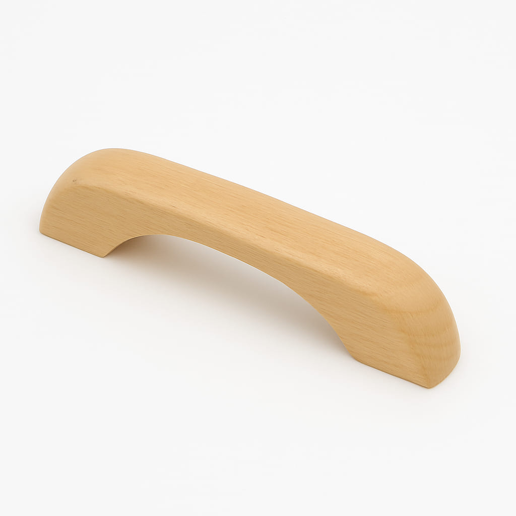 Poignée 130mm en bois clair