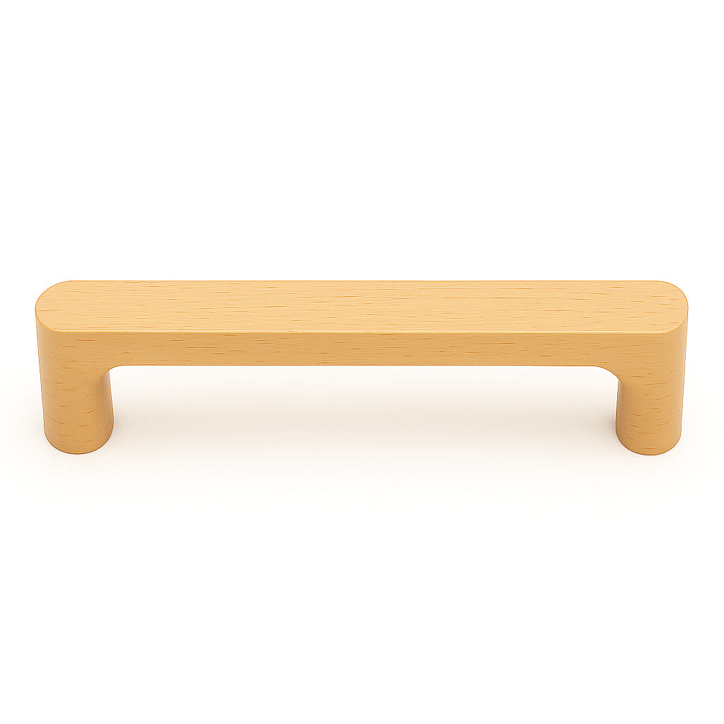 Poignée 138mm en bois clair