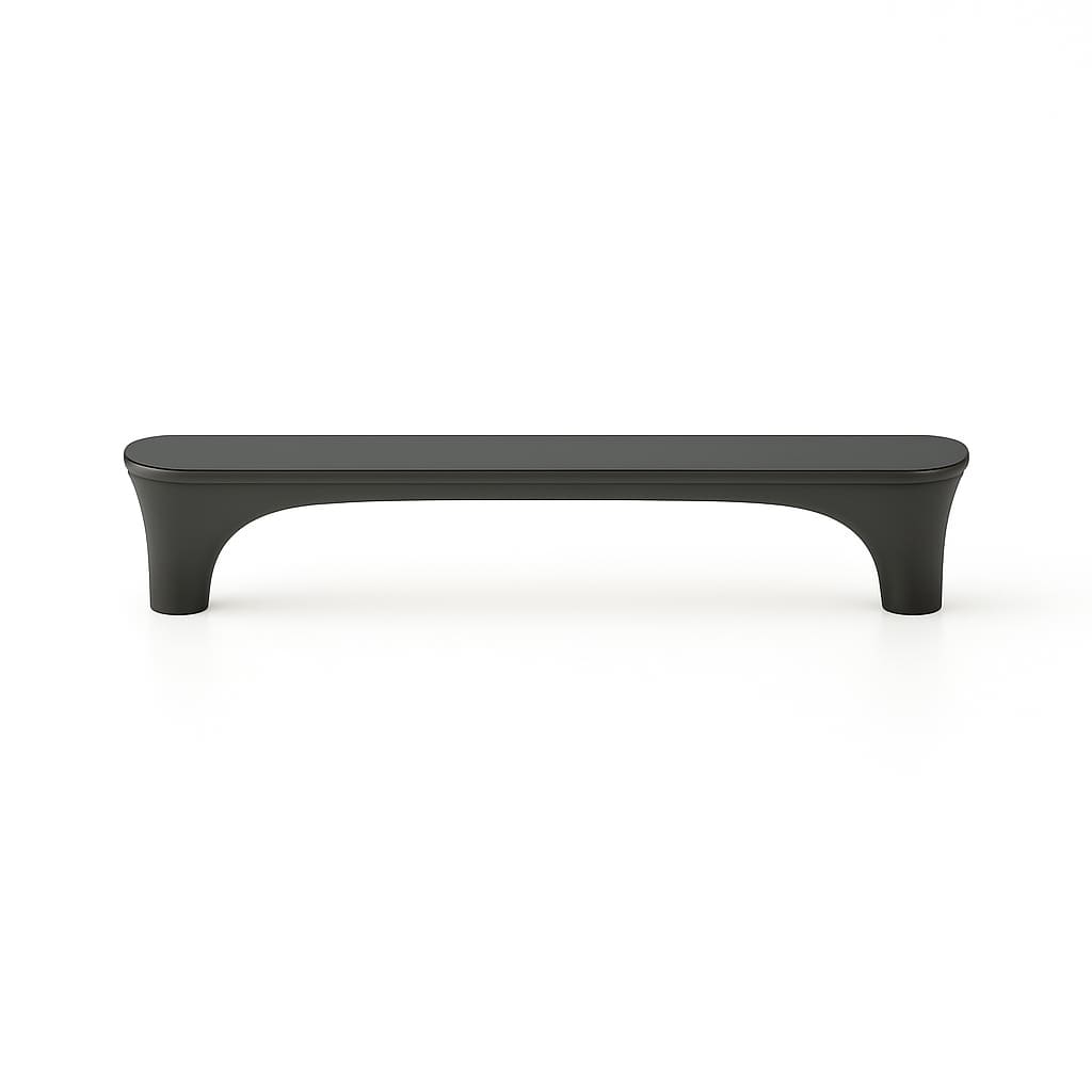 Poignée 152mm en métal anthracite mat