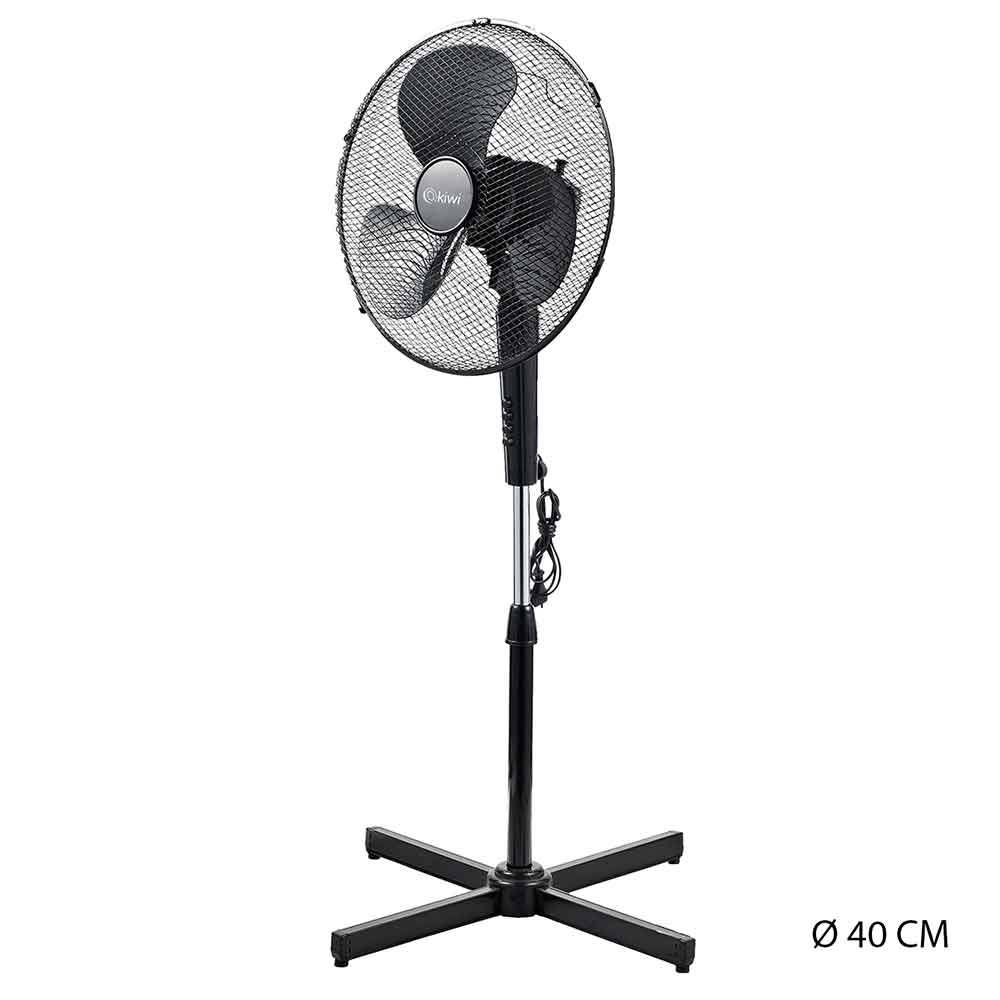 Ventilateur sur pied noir H120