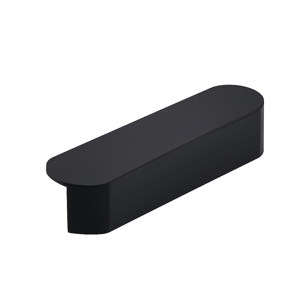 Poignée 90mm en métal noir