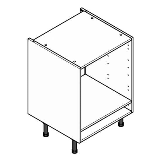 Caisson bas Four blanc L60 x H70 x P58 cm
