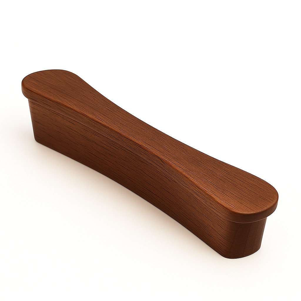 Poignée 160mm en bois foncé