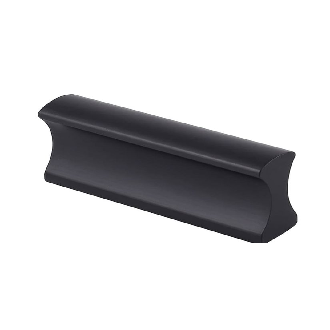 Poignée 80mm en métal noir