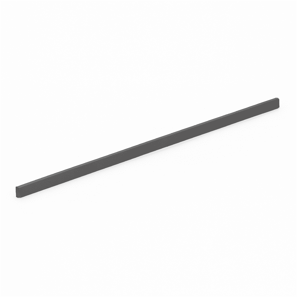 Barre frontal pour tiroir intérieur H16,7 - L100